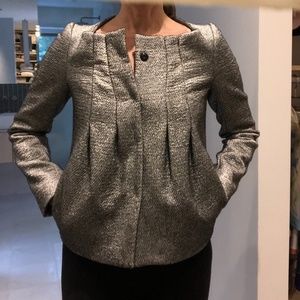 Mottled Silver Jacket by Poleci sz 2